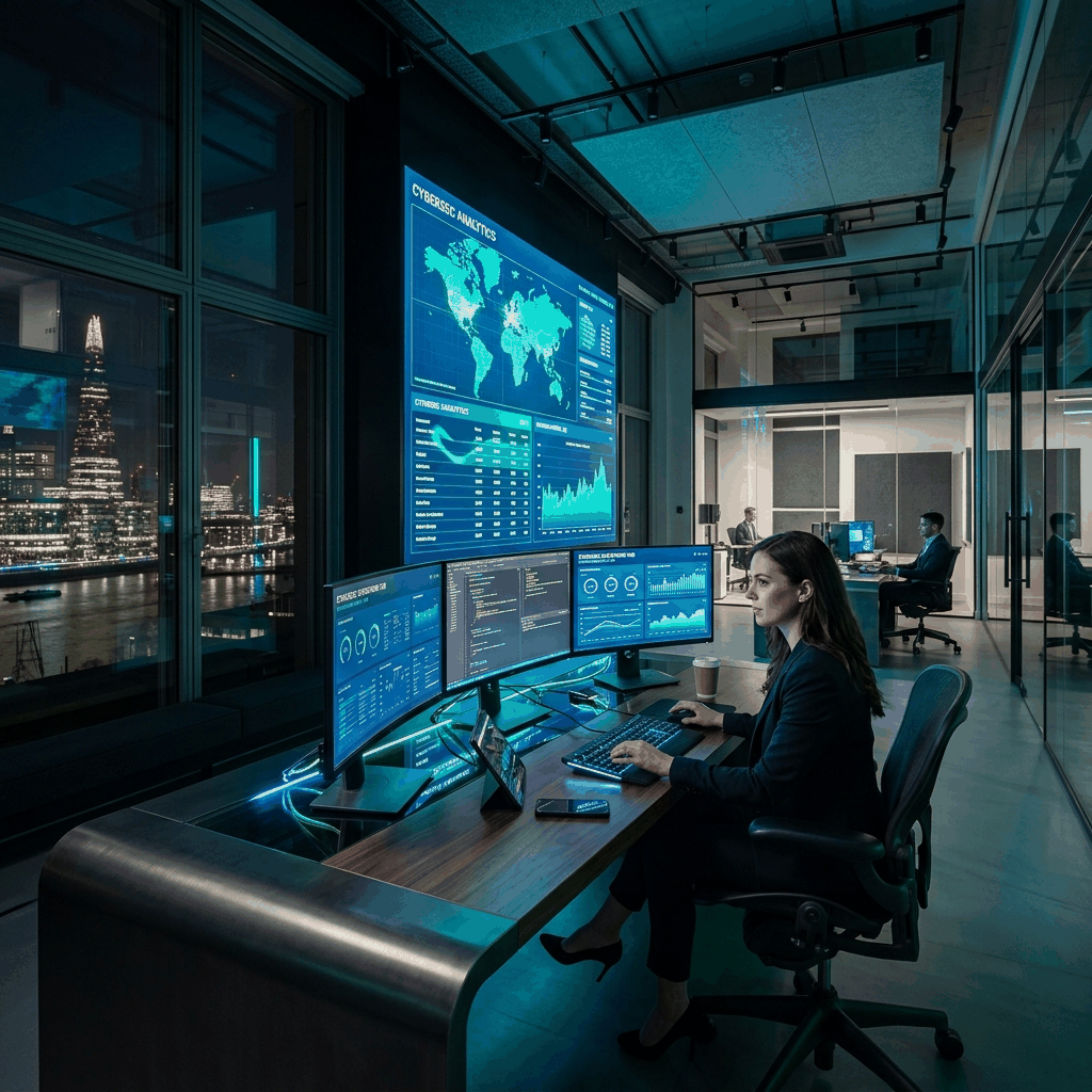 Oficina tecnológica moderna